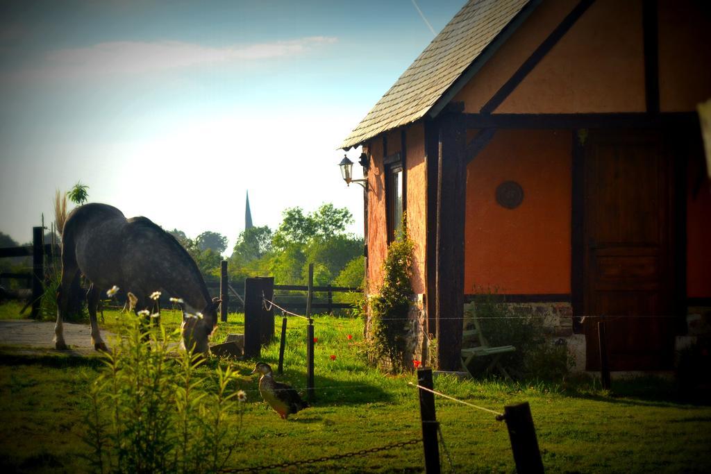 Au Mesnil Le Bas Bray Bed & Breakfast Bures-en-Bray ภายนอก รูปภาพ